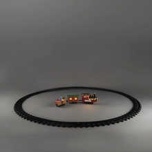 Konstsmide LED model železnice 106 cm