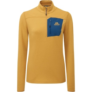 Mountain Equipment Дамски поларен пуловер Mountain Equipment Women's Lumiko Zip-T Fleece jumper - Butterscotch / Maj - размер 36 (EU) (105-7226-0112)