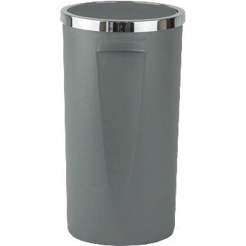 Image 1 of primanova PN-Кош за баня 35lt Ø30x56cm LENOX СИВ (M-E76-07) (0137260)