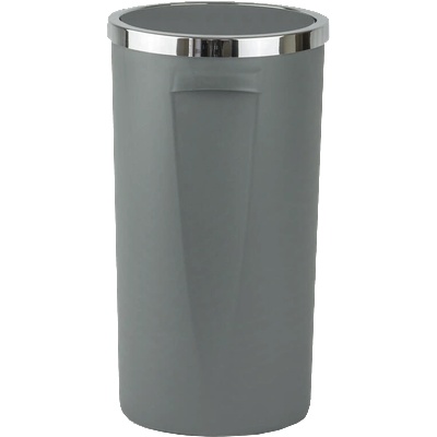 primanova PN-Кош за баня 35lt Ø30x56cm LENOX СИВ (M-E76-07) (0137260)