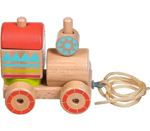 Lucy & Leo Stacker Train