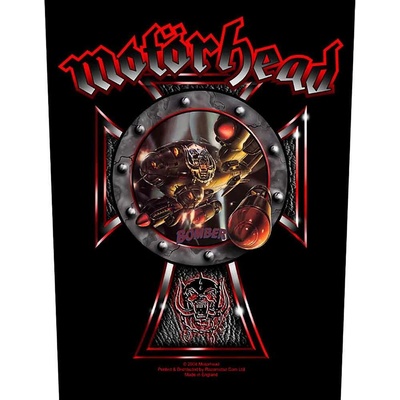 Motörhead – Iron Cross Bomber 2004 (Back Patch · sew-on) (Nášivka)