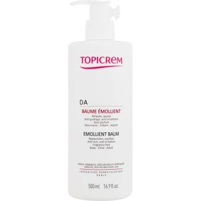 Topicrem DA Emollient Balm омекотяващ балсам за тяло за атопична кожа 500 ml унисекс