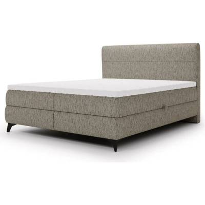 Sconto Lunar 1 s matracom a topperom sivobéžová