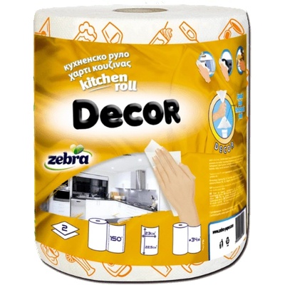 ZEBRA Зебра домакинска хартия декор 1бр (зе-87-98)
