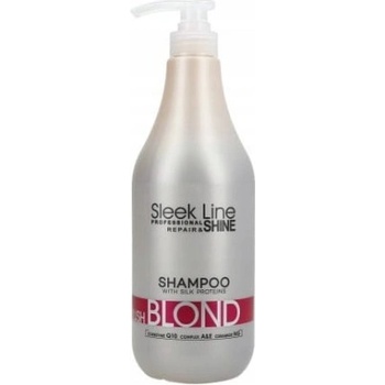 Sleek Line Blush Blond Stapiz regenerace a hydratace Šampon 1000 ml