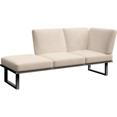 Mesonica Soledo s antracitovou podnoží 205 cmbéžová zahradní – Zboží Dáma