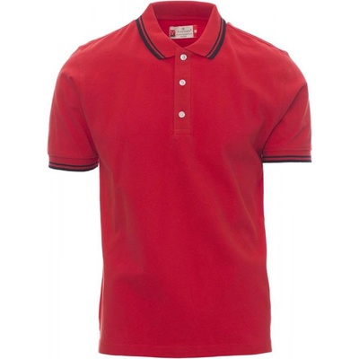Payper Skipper polo košela pánska Red navy blue