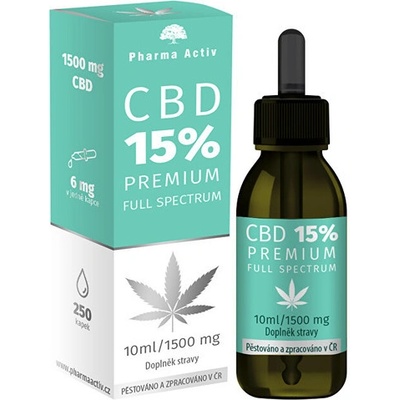 Pharma Activ CBD 15% Premium 1500 mg Full Spectrum 10 ml