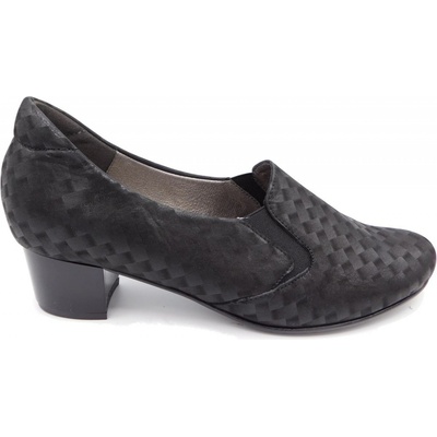 Kira dámské kožené mokasíny 3107 černé