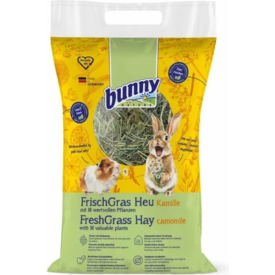 Bunny Nature seno FreshGrass s květy heřmánku 500 g