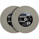 Graphite Brusné kotouče 200 x 20 / 16 / 12,7 x 20 mm P 60 57T128 2 ks