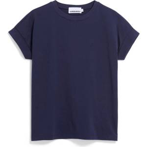 Armedangels Дамска тениска ARMEDANGELS Women's Idaa Logo T-shirt - Tinted Navy - размер XL (116-6799-4415)