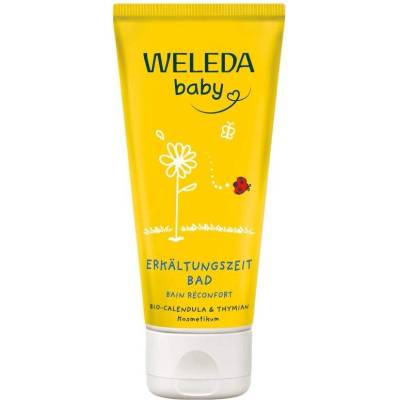 Weleda baby "čas nachlazení" přísada do koupele s bio měsíčkem a tymiánem 75 ml