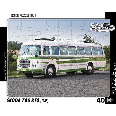 RETRO-AUTA BUS č.1 Škoda 706 RTO 1968 40 dielov