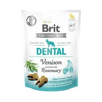Brit Care Dog Functional Snack Dental Venison 5 ks 150 g