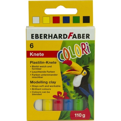 Eberhard Faber Modelovacia hmota Colori 6 farieb