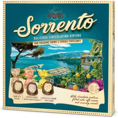 Crispo Sorrento pralinky mléčné pralinky s oříšky a kávou mix 250 g