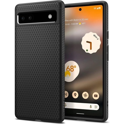 Púzdro SPIGEN LIQUID AIR GOOGLE PIXEL 6A MATTE čierne