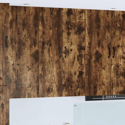 vidaXL Кухненски шкаф Димян дъб 30 x 31 x 100 см Инженерно дърво (885460)