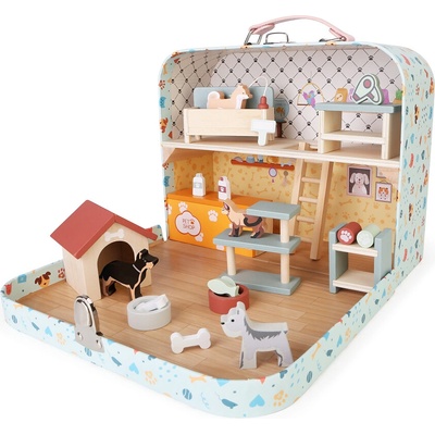 2Kids Toys Domček pre maznáčikov v kufríku
