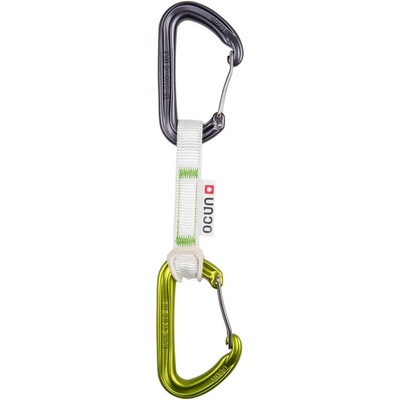 Ocún HAWK QD WIRE BIO-DYN-RING 15 mm 10 cm 6-pack Цвят: светло зелен