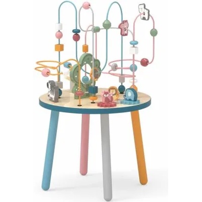 Viga Toys - Детска дървена маса с активности - Polar B (44033)