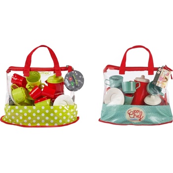 Ecoiffier Игрален комплект Ecoiffier - Кухненски принадлежности в чанта, 35 части, асортимент (7900012640)