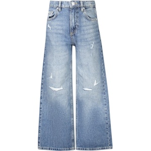 Guess jeans Дънкови панталони за момичета guess jeans, Размер 12a, Цвят Синьо (j6ya01d1375_bloflw)