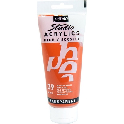 Pébéo 69.2027 АКРИЛНА боя 39 Venice Red 100 ml 1 бр (69.2027)