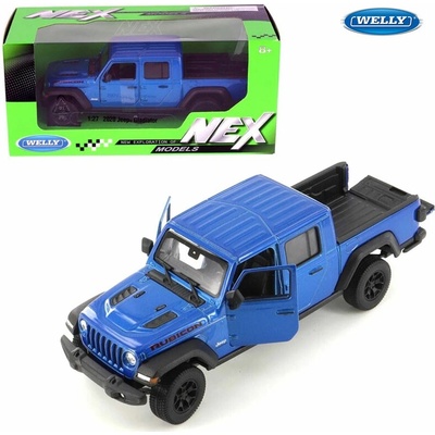 Welly Jeep Gladiator 2020 modrý 1:34