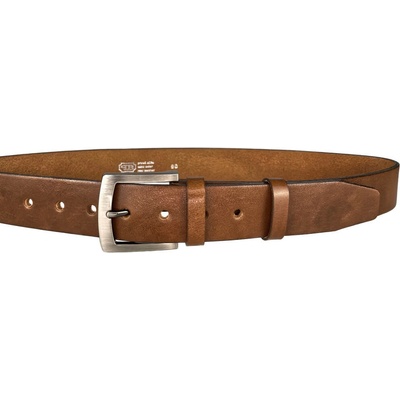 Penny Belts kožený opasek 40-25-48-48 hnědý