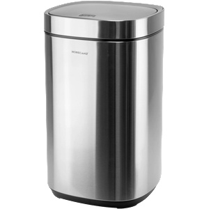 HORECANO HOME-Кош с TOUCH механизъм 20L ХРОМ 30x30xh51cm (102370-HF002C-CHROME) (0185203)