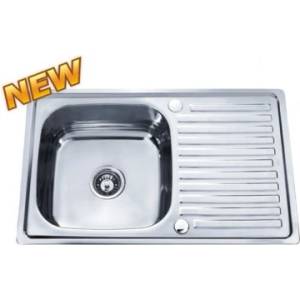 Cascada Мивка за кухня Cascada Алпака D8050AFL лява (343794) Мивка за вграждане
