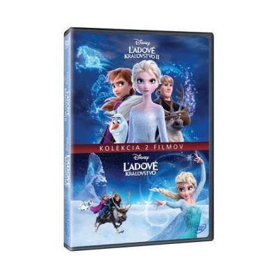 Ľadové kráľovstvo kolekcia 1.+2. DVD