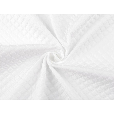 Šusťákovina zpevněná 3D kostičky Varianta: 1 (2) Off White, Balení: 1 m