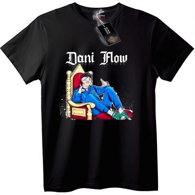 Тениска Dani Flow Градска - 6XL, White
