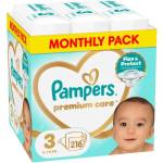 Pampers Памперси Pampers Premium Care 3 (6-10кг. ) - 216 броя