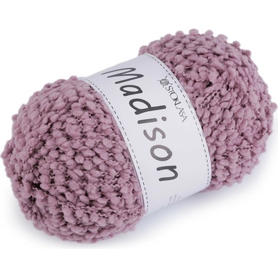 Pletací příze nopková Madison 100 g - 3 starorůžová