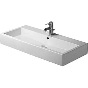 Duravit Vero - Умивалник 100х47 см, с 1 отвор за смесител, алпийско бяло 0454100027 (0454100027)