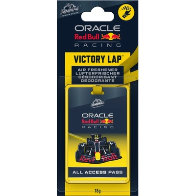 Armor All ORACLE RedBull F1 - Žlutá formule závěsná karta