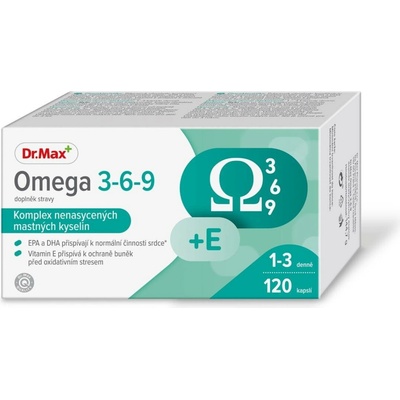 Dr. Max Omega 3-6-9 120 kapslí