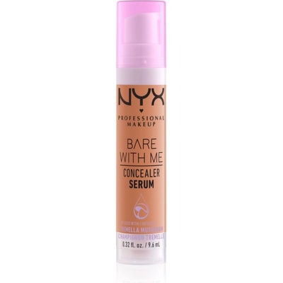 NYX Cosmetics Bare With Me Concealer Serum овлажняващ коректор 2 в 1 цвят 8.5 Caramel 9, 6ml