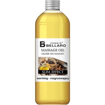 Fergio BELLARO masážny olej hrejivý Slim effect 1l