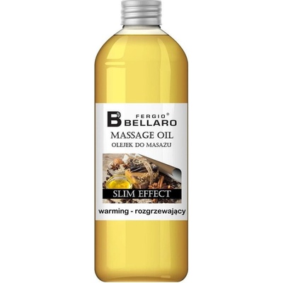 Fergio BELLARO masážny olej hrejivý Slim effect 1 l