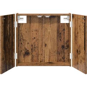 vidaXL Кабинет за дартборд Дъбова дървесина 56 x 12 x 53, 5 см (8006666)