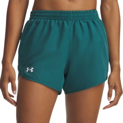 Under Armour dámske kraťasy UA Fly By 3'' Shorts zelená
