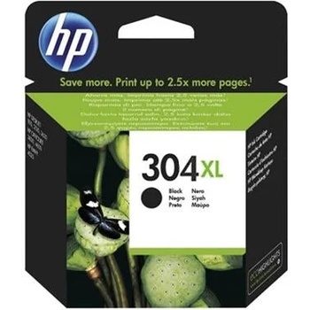 HP Черна касета с мастило hp 304xl (n9k08ae)