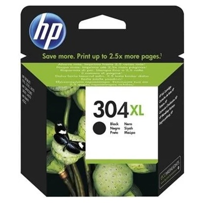HP Черна касета с мастило hp 304xl (n9k08ae)