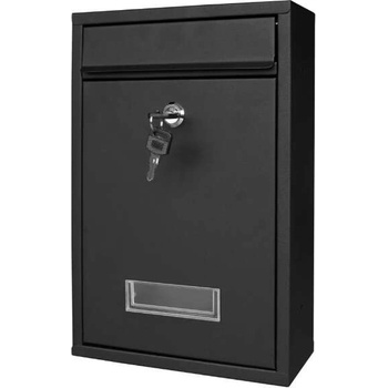 Pepita Пощенска кутия Pepita класическа поцинкована стомана - черен (YG10)